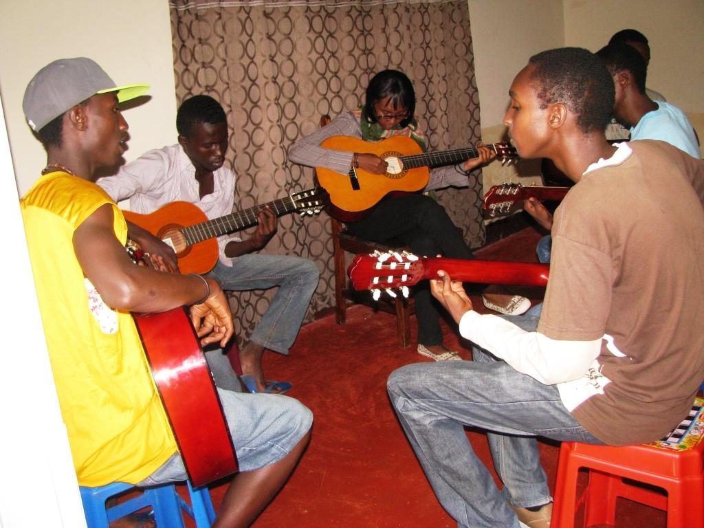 The Amahoro music school in Burundi