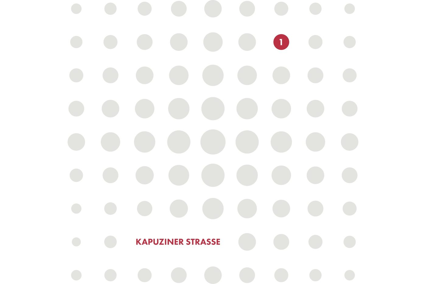 The Kapuziner Strasse artwork